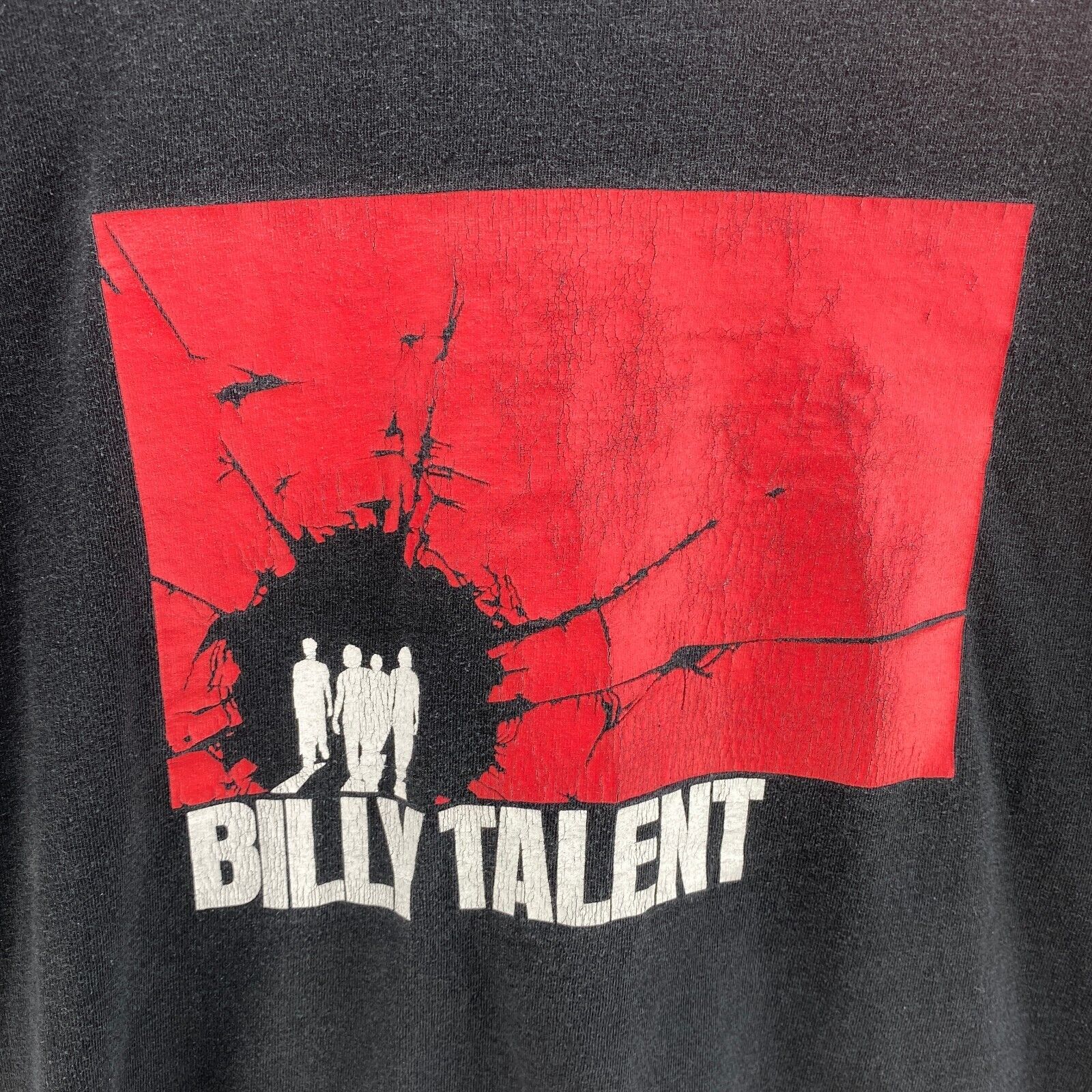 Billy Talent Rock Band Black Vintage T-shirt XL