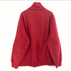 Roots Canada Quarter Zip High Neck Red Sweatshirt Size XL Pullover