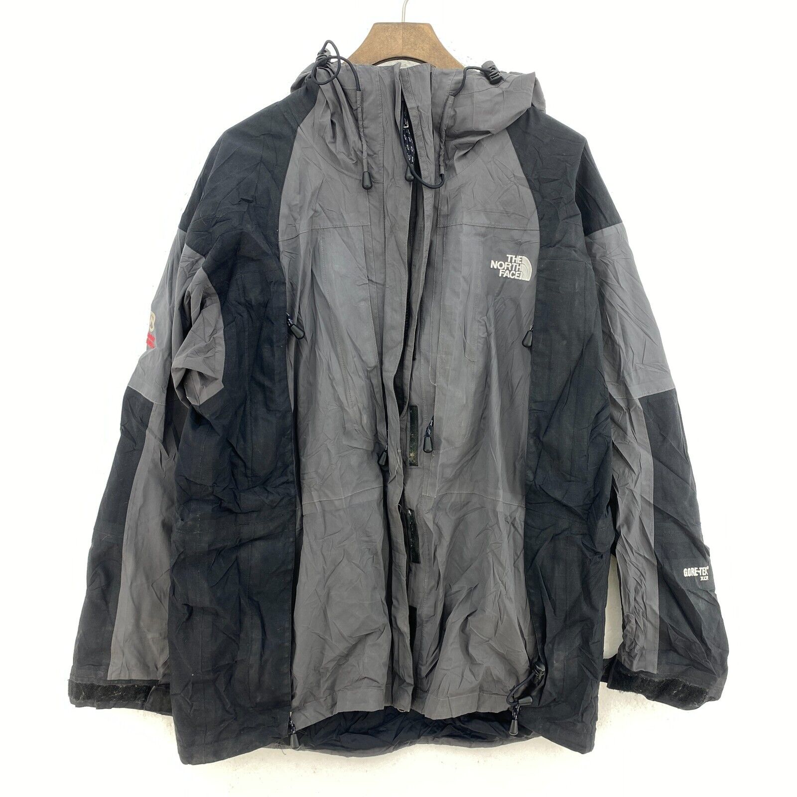 The North Face Summit Series Gore-tex Gray Full Zip Jacket Size L Women's