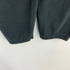 Fruit Of The Loom Plain Black Sweatpant Activewear Fleece Lined Size XL 90s