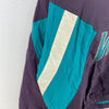 Starter Detroit Vipers NHL Quarter Zip Purple Insulated Jacket Size XXL Hooded