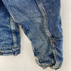 Levi Strauss Sherpa Lined Button Up Medium Wash Blue Denim Jacket Size 34