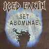 Iced Earth Set Abominae Heavy Metal Band Black T-shirt Size L