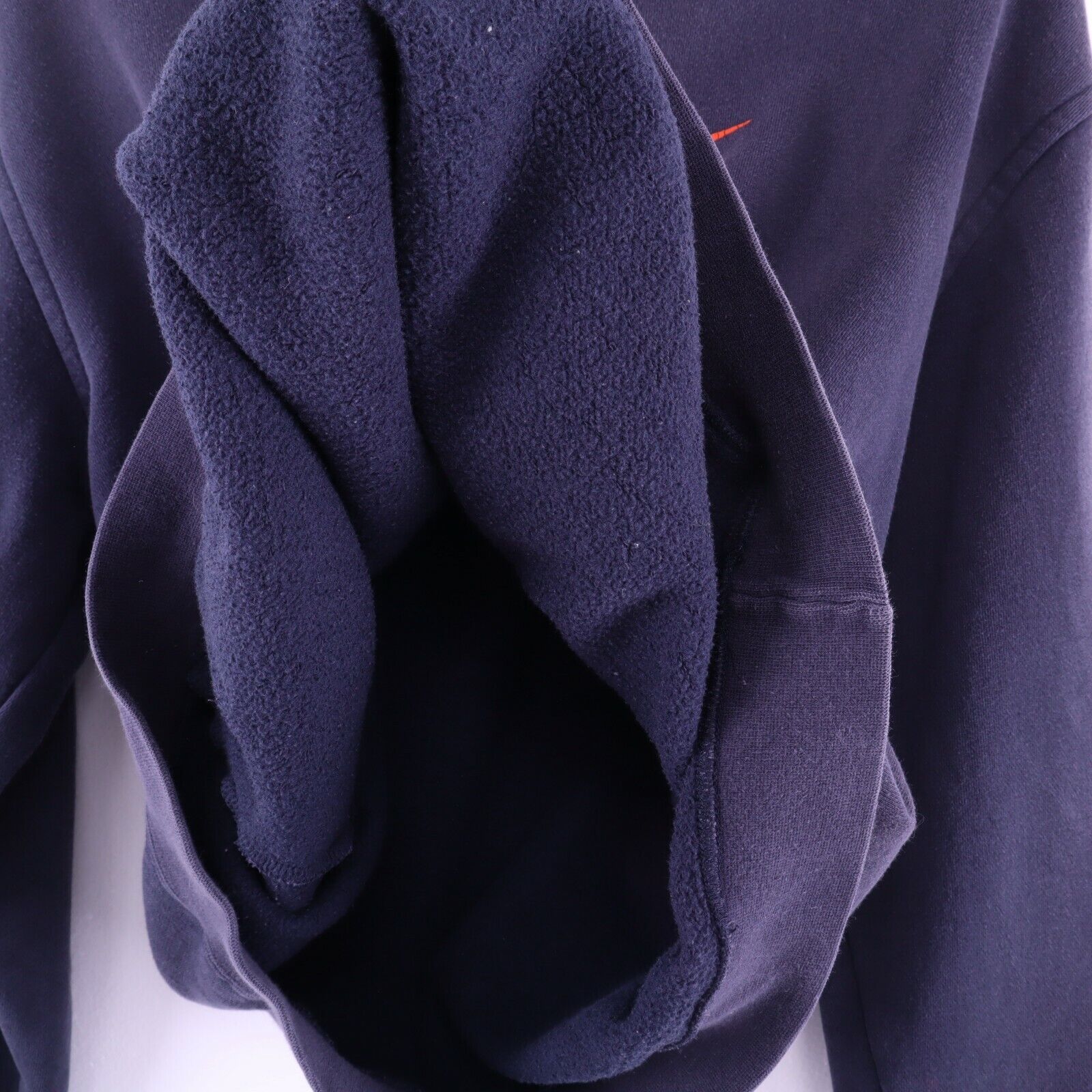 Vintage Nike Hoodie Blue Size Large Big Logo 90s