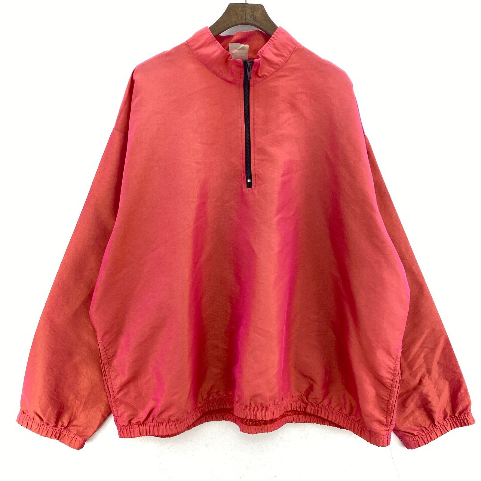 Surf Style Iridescent Pink Light Jacket Size XL 1/4 Zip