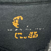 Carhartt Distressed Workwear Black Hoodie Size L Sleeve Spell Out