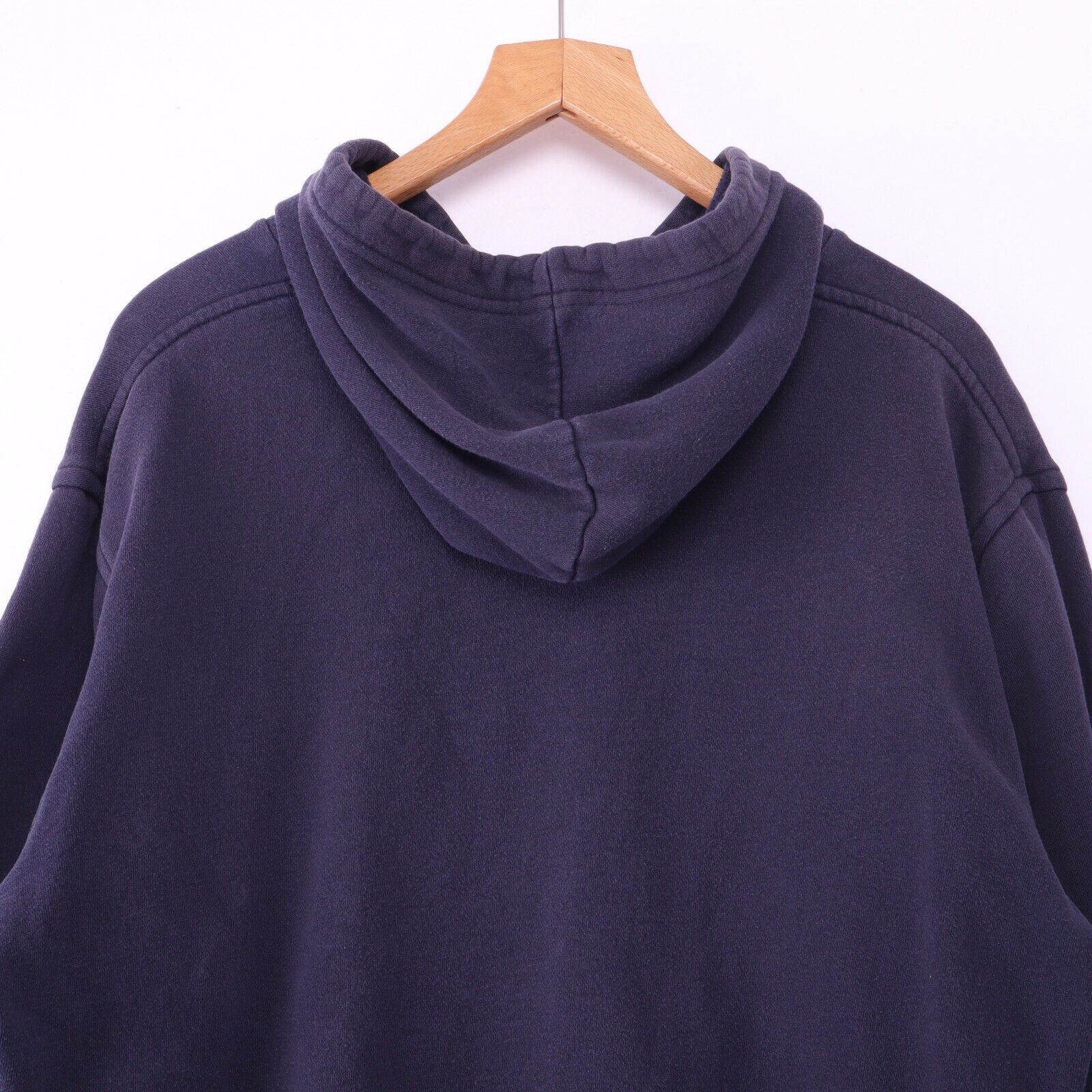 Vintage Nike Hoodie Blue Size Large Big Logo 90s