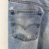 Levi Strauss 550 Orange Tab Light Wash Denim Jeans Size 40 x 32 Relaxed Fit