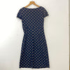 RALPH LAUREN Polka Dot Navy Blue Dress