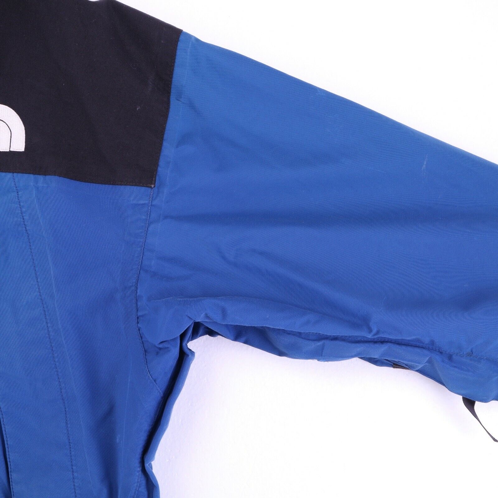 The North Face Men's Blue Windbreaker Full Zip Hooded Size Large