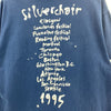 Silverchair Rock Band 1995 Tour Blue T-shirt Size XL