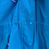 L.L Bean Women's Blue Light Hooded Jacket Size M Full Zip Up