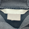 Nike Swoosh Check Embroidered Black Fleece Hoodie Size L