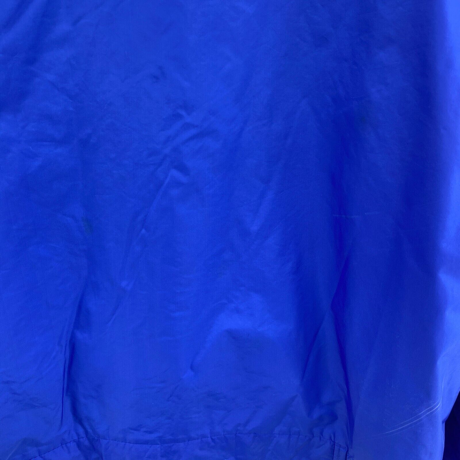 The North Face Logo Gore-tex Blue Full Zip Jacket Size L