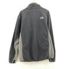 The North Face Fleece Jacket Gray Size L Men's Full Zip Up