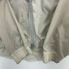 Nike Logo Full Zip Hooded Vintage Windbreaker Jacket Size L Gray