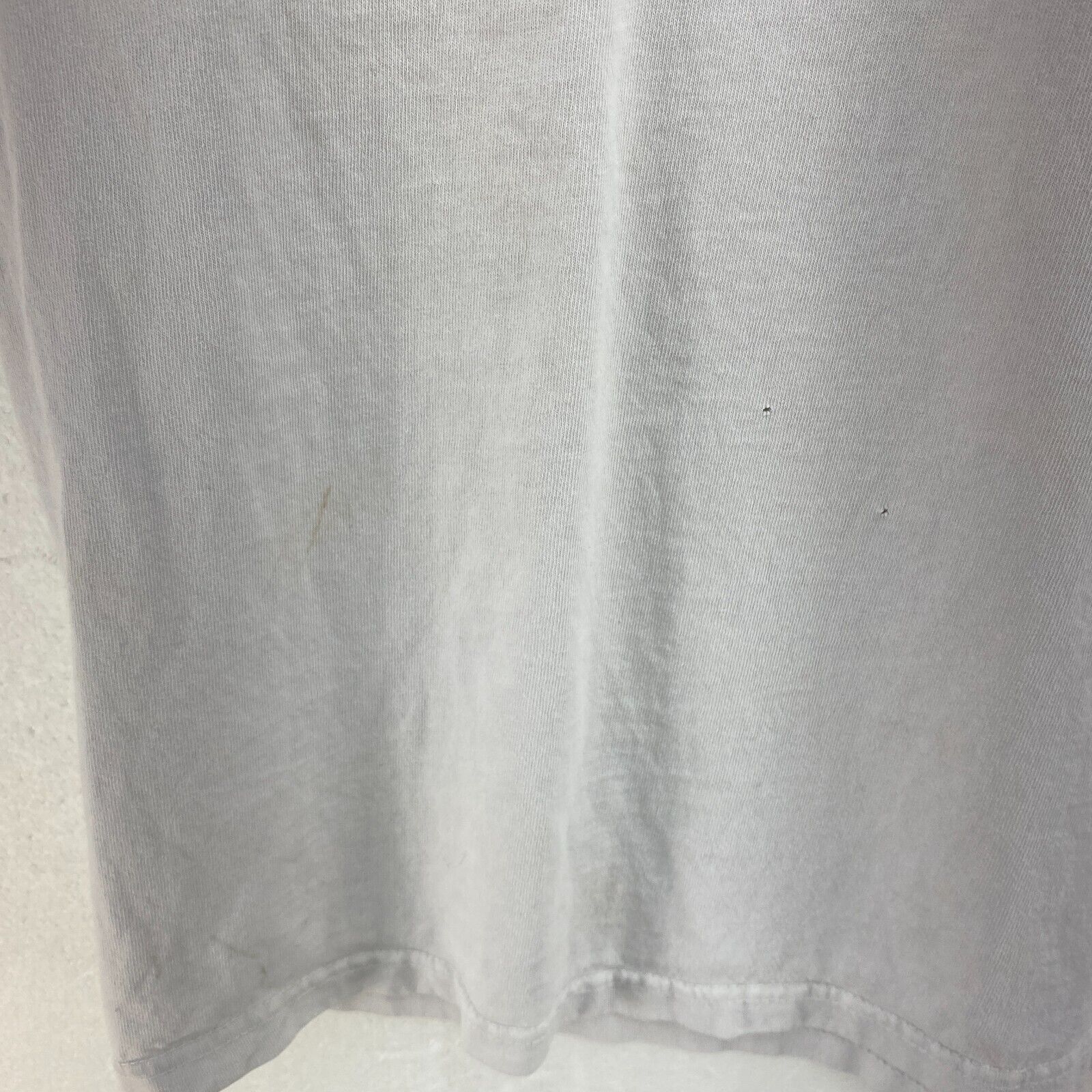 Tommy Hilfiger Logo Vintage White T-shirt Size XL Tee