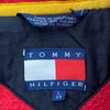 Vintage Tommy Hilfiger Logo Red Fleece Pullover Jacket Size L