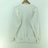 Bear Santa Ho Ho Ho Christmas White Sweatshirt Size L Crewneck
