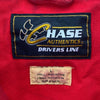 Vintage Chase Athentics Budweiser NASCAR Embroidered Jacket Size L Red