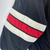 Starter Chicago Bulls Logo Embroidered Insulated Hooded Jacket Size L Black NBA