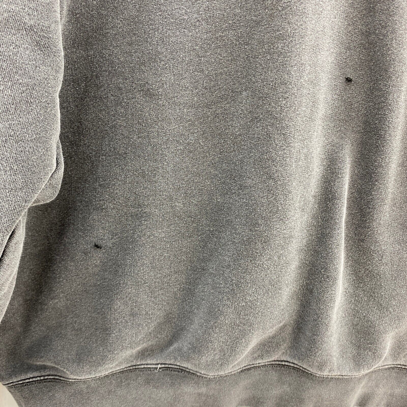 Vintage Disney Mickey Mouse Faded Look Gray Sweatshirt Size 2XL