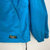L.L. Bean Light Hooded Anorak Jacket Blue Size M 1/4 Zip
