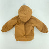 Carhartt Insulated Hooded Jacket Size 12M Brown Full Zip Up Kid's