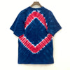 Lee Boston Red Sox MLB Baseball Navy Blue Red Tie Dye T-shirt Size M
