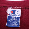 Champion Vintage Blank Crewneck Sweatshirt Size Large 90s