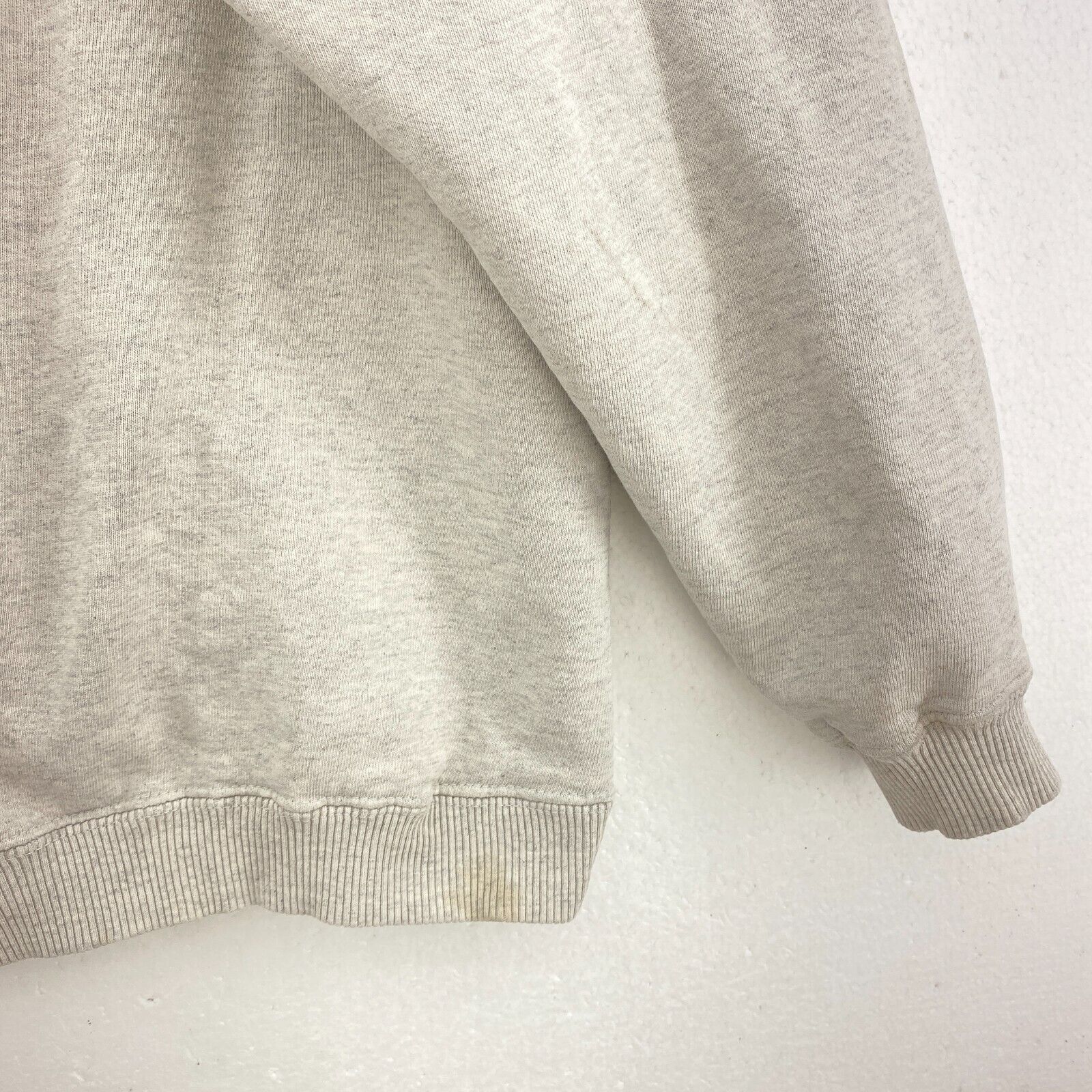 Mossimo 90s Embroidered Patch Gray Sweatshirt Size XL