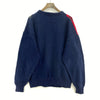 Vintage The Golfer Navy Blue All Over Print Knit Sweater Size L