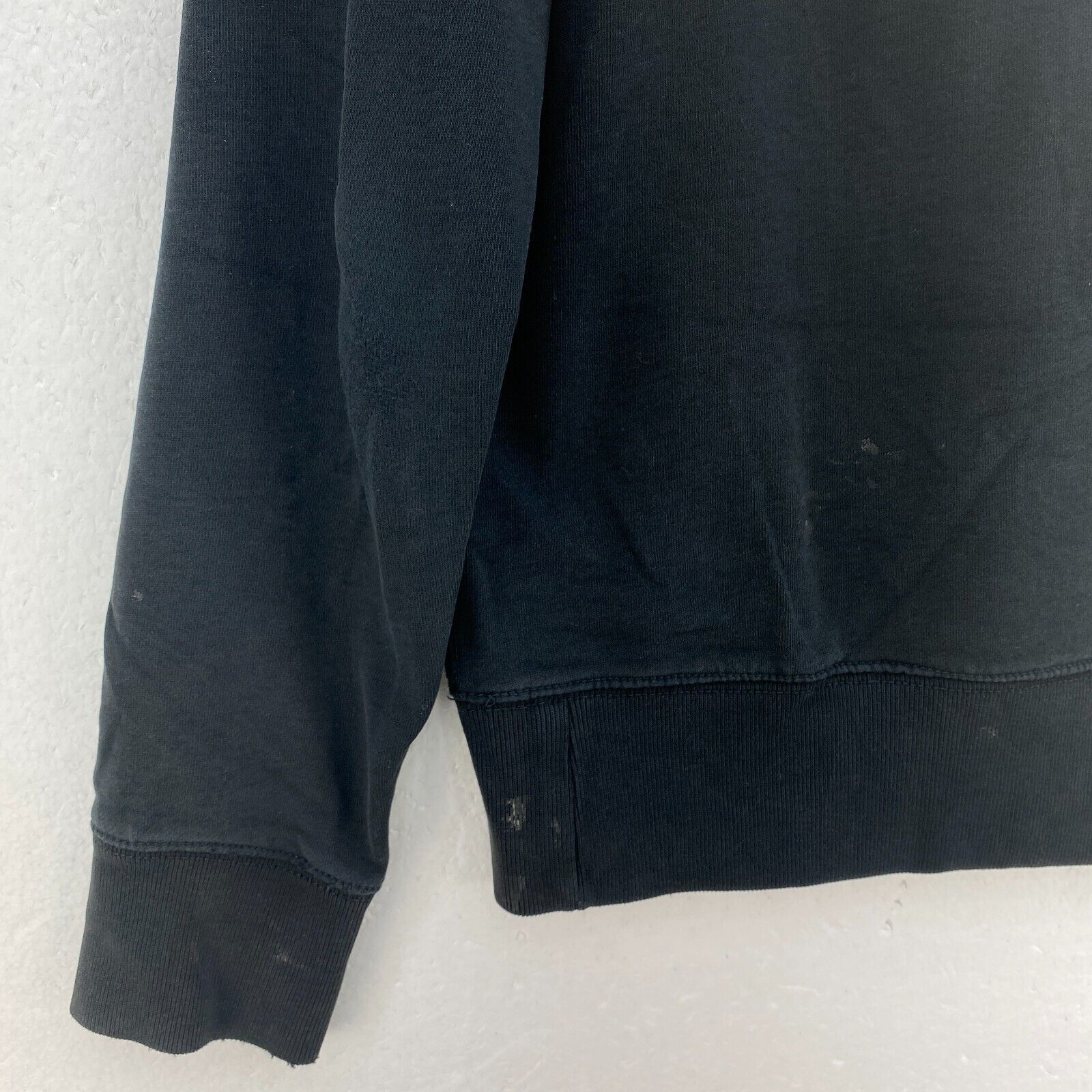 Vintage Polo By Ralph Lauren Teddy Bear Embroidered Hoodie Size S Black