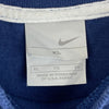 Vintage Nike Swoosh Chest Logo Navy Blue T-shirt Size XL