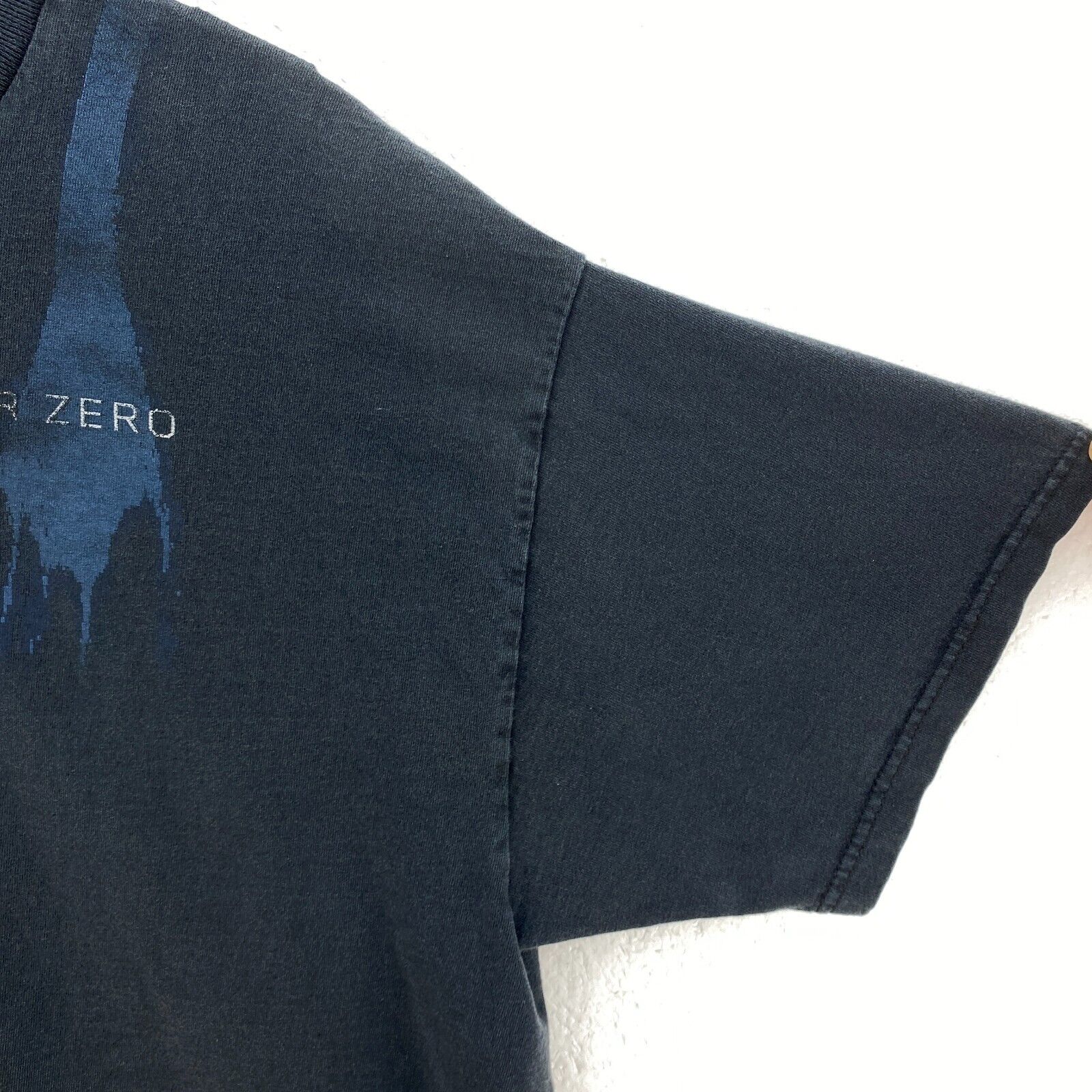 Vintage Giant Nine Inch Nails Year Zero Rock Band Black T-shirt Size M