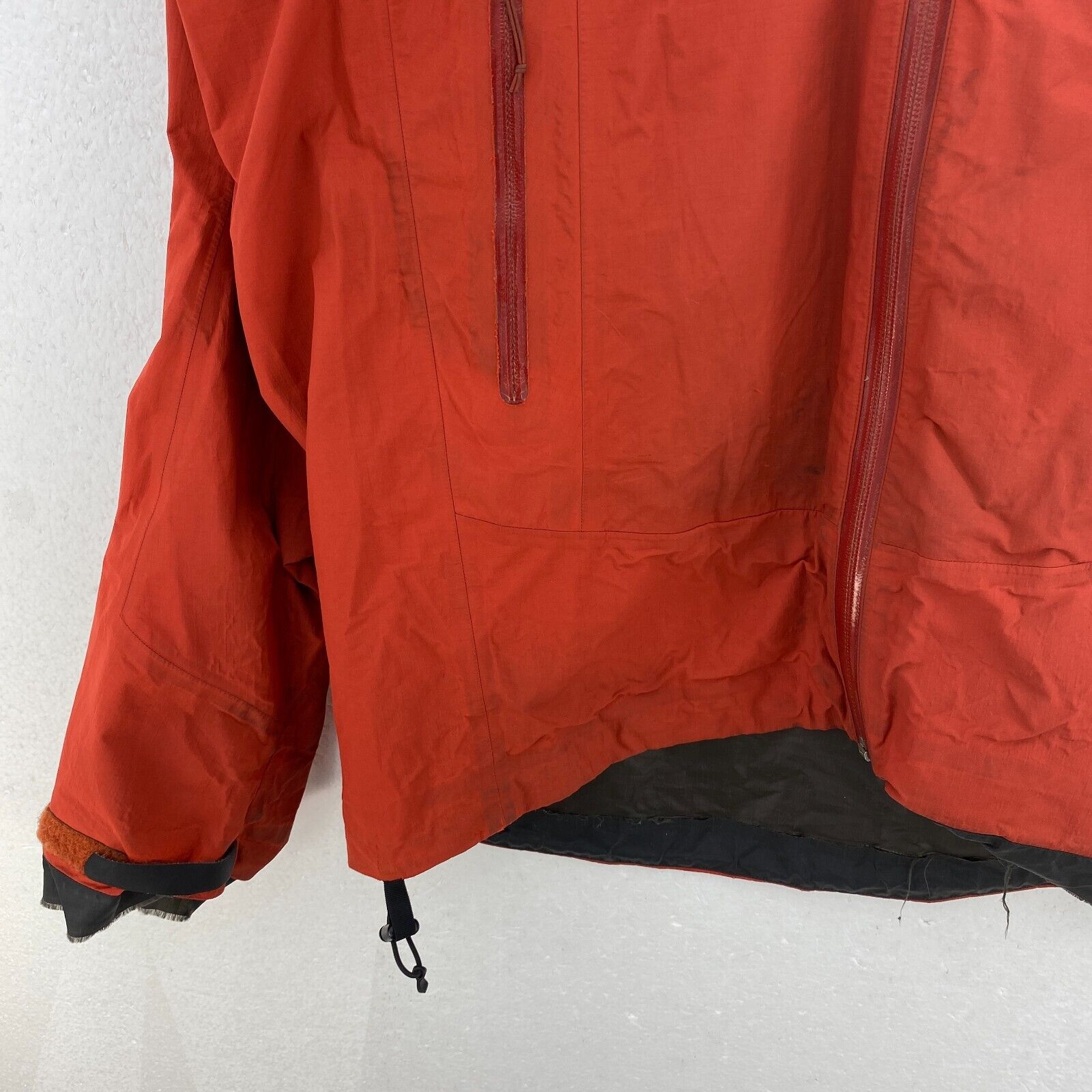 Arc'teryx Beta Gore-tex Paclite Shell Red Hooded Jacket Size S