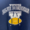 Vintage Starter Winnipeg Blue Bombers CFL 1994 Navy Blue Sweatshirt Size M