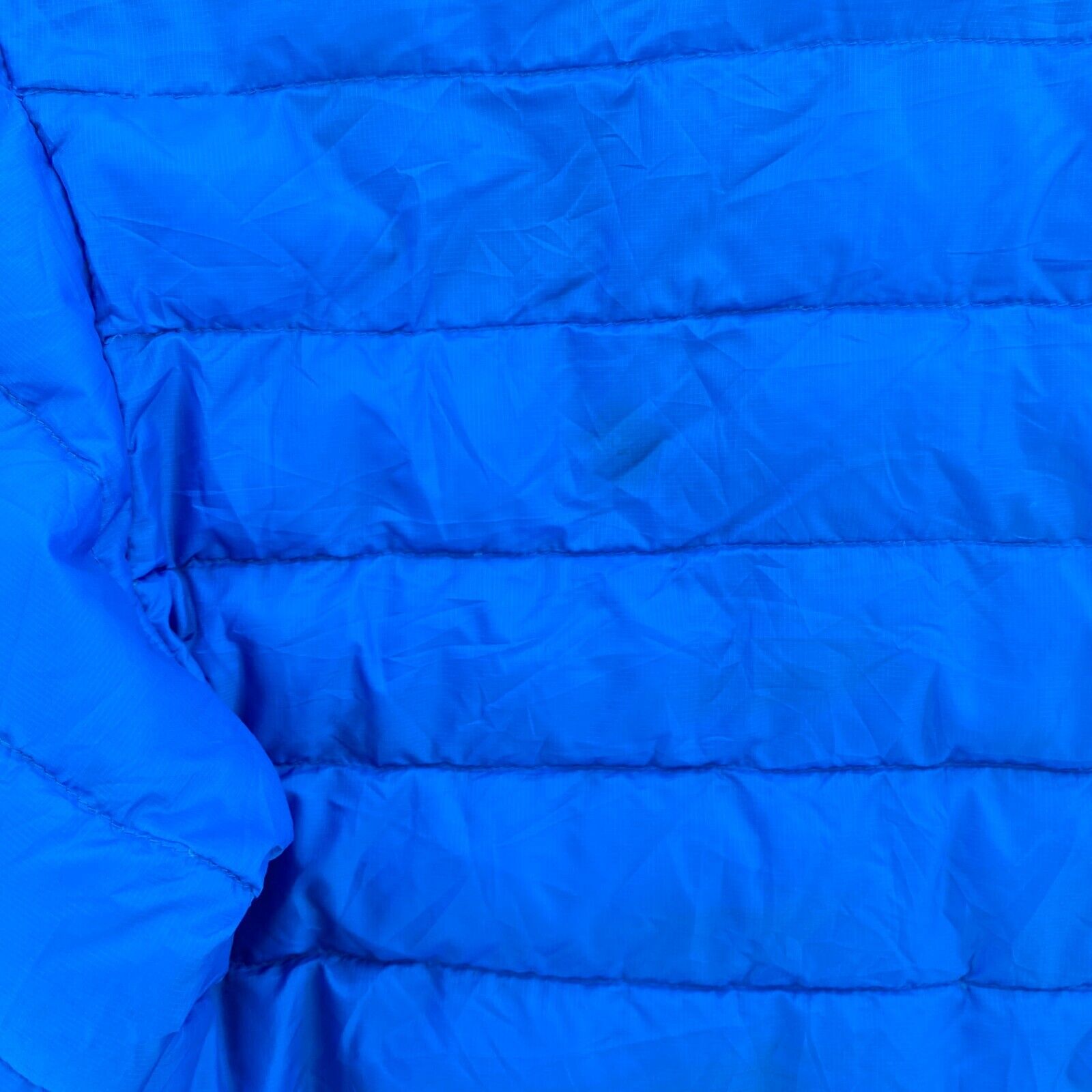Vintage Patagonia Logo Full Zip Blue Down Puffer Jacket Size S Boys