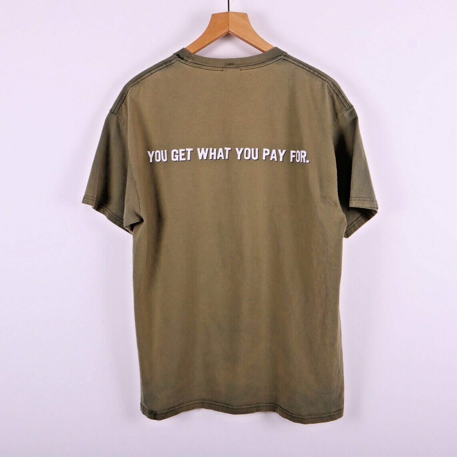 2008 Drillbit Taylor Comedy Movie Budget Bodyguard Green T-shirt Size M