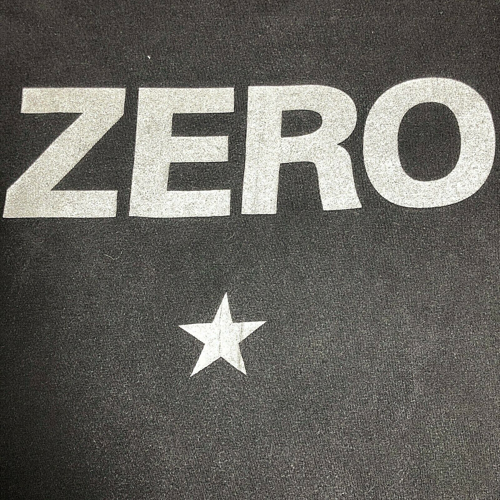 Zero The Smashing Pumpkins Rock Vintage Giant T-shirt Black Size L 90s