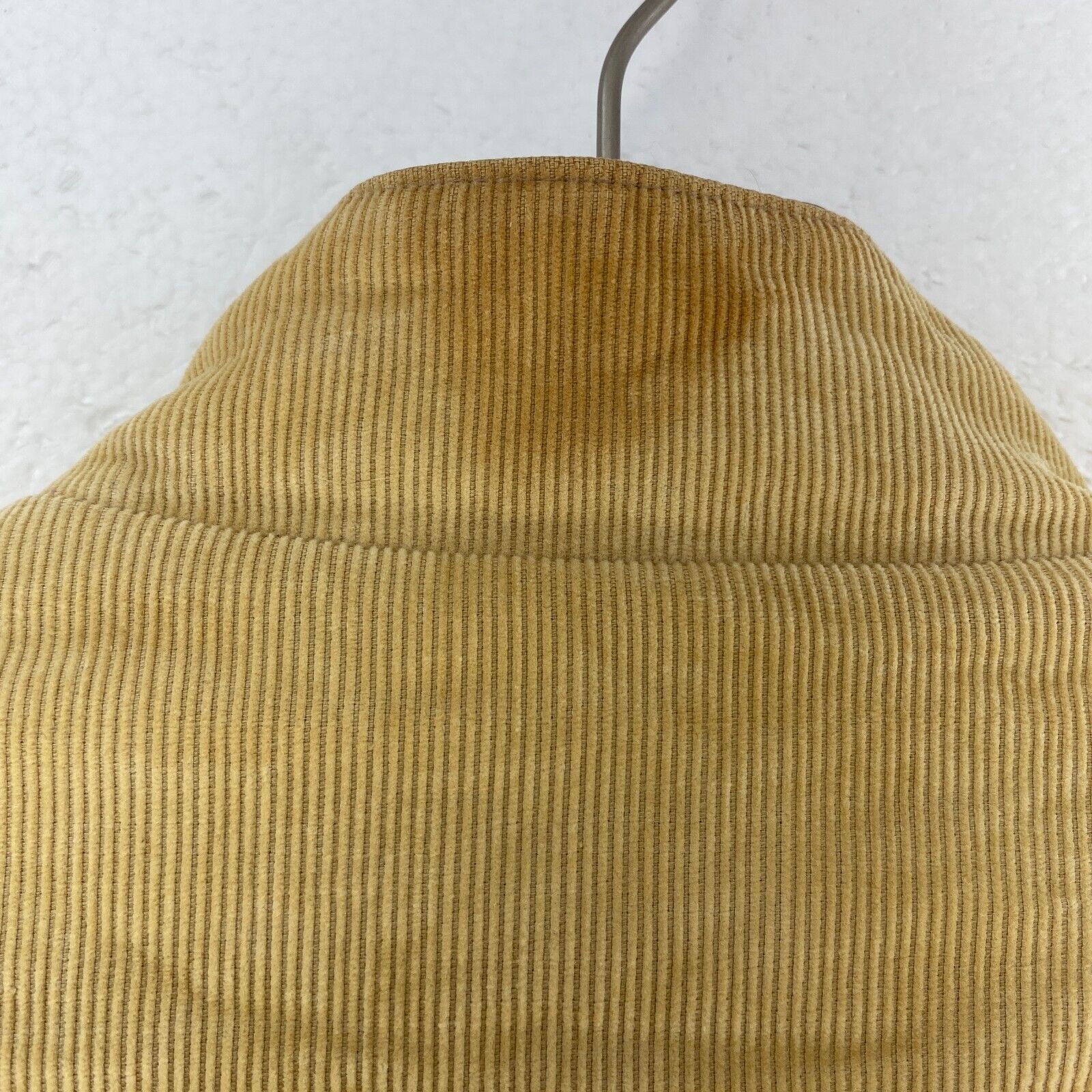 Christian Dior Paris Corduroy Full Zip Insulated Jacket Size 38 Beige