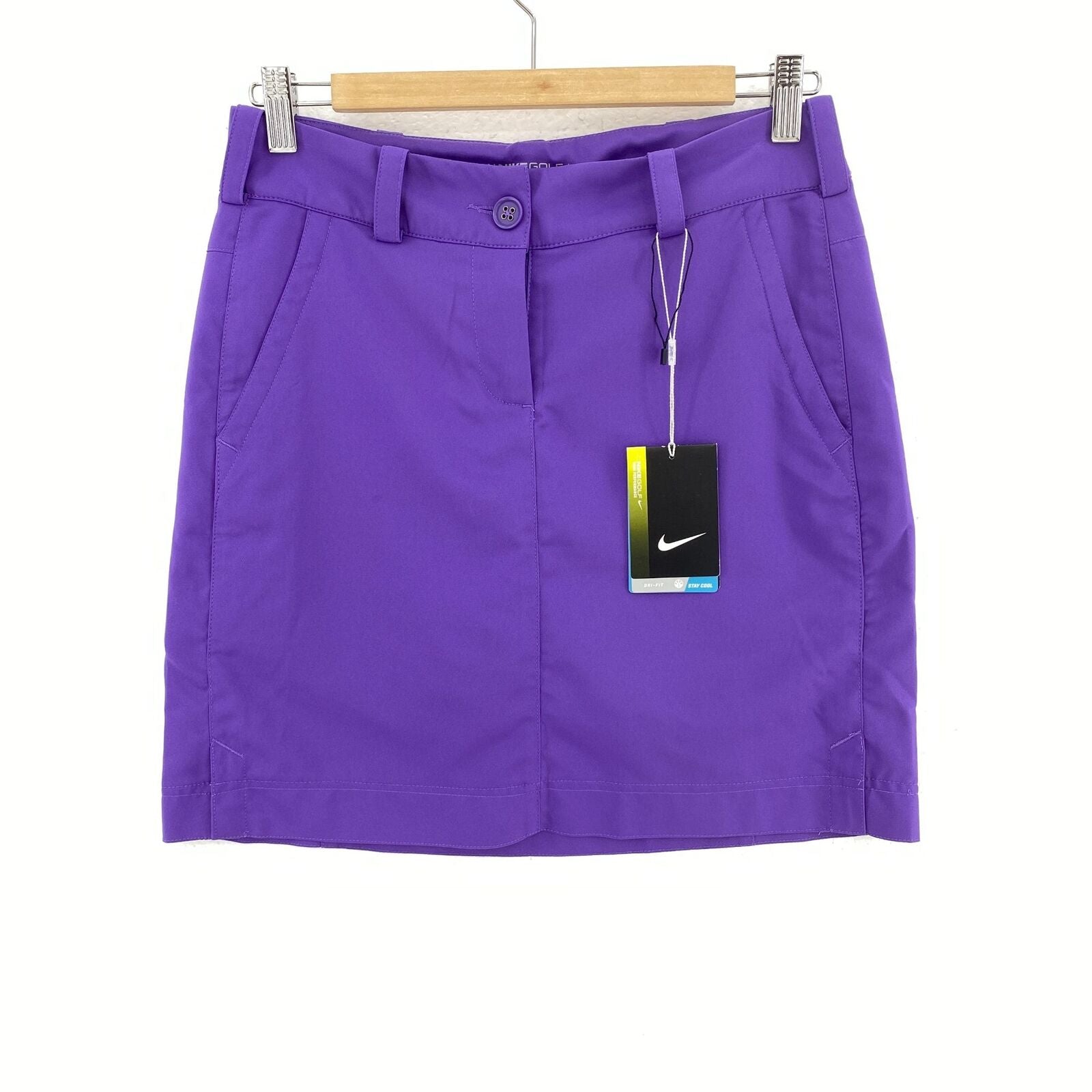 NIKE Golf Purple Dri-Fit Skirt NWT