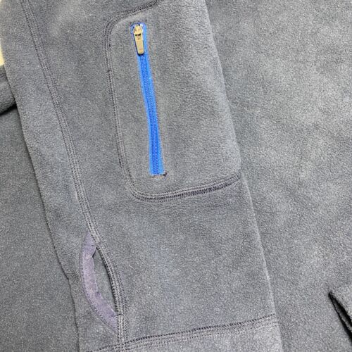 The North Face Men's Dark Blue Quarter Zip Fleece Pullover Size L
