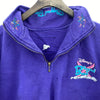 Disney's Blizzard Beach Quarter Zip Purple Sweatshirt Size XL