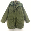 Military 3 In 1 Full Zip 1892 Plain Army Green Hooded Parka Jacket Size S