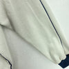 Nike Small Logo Embroidered White Jacket Size XL Full Zip Up