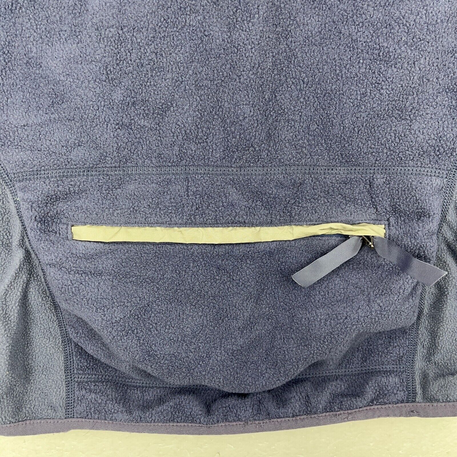 Vintage Patagonia Full Zip Purple Fleece Vest Jacket Size S