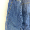 Vintage Polo Ralph Lauren Medium Wash Button Up Denim Hooded Jacket Size L