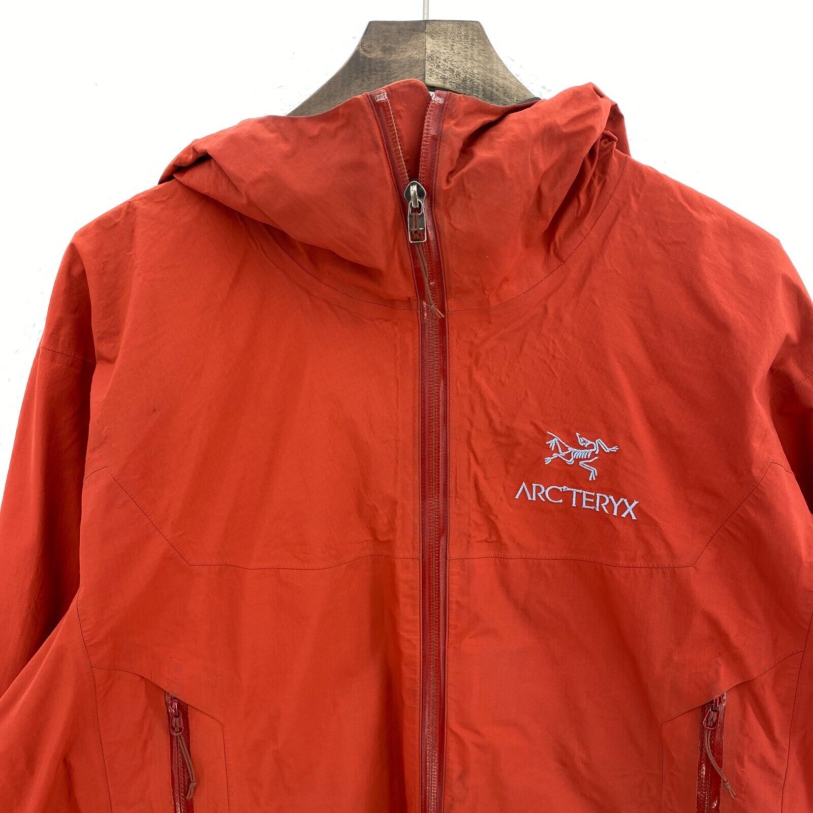 Arc'teryx Beta Gore-tex Paclite Shell Red Hooded Jacket Size S