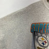 Super Bowl 1995 Pittsburg Steelers Dallas Cowboys NFL Gray Sweatshirt Size XL